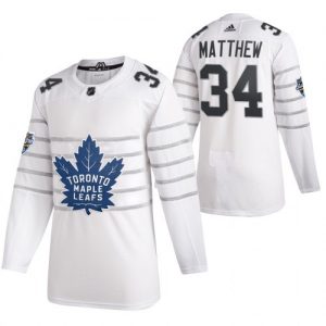 Mænd NHL Toronto Maple Leafs Trøje Auston Matthews Hvid 2020 All Star