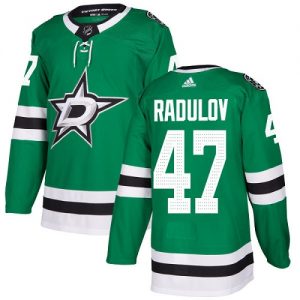 Mænd NHL Dallas Stars Trøje 47 Alexander Radulov Authentic Grøn Adidas Hjemme