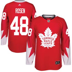 Mænd NHL Toronto Maple Leafs Trøje 48 Calle Rosen Authentic Rød Adidas Alternate