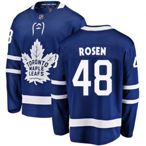 Mænd NHL Toronto Maple Leafs Trøje 48 Calle Rosen Breakaway Kongeblå Fanatics Branded Hjemme