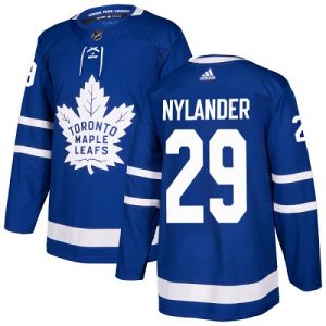 Mænd NHL Toronto Maple Leafs Trøje 29 William Nylander Authentic Kongeblå Adidas Hjemme