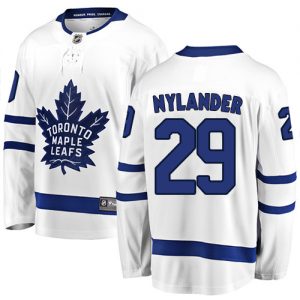 Mænd NHL Toronto Maple Leafs Trøje 29 William Nylander Breakaway Hvid Fanatics Branded Udebane