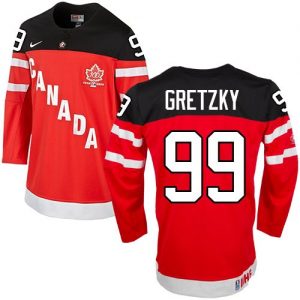 Olympic Wayne Gretzky Authentic Rød  Team Canada Trøje 99 100th Anniversary